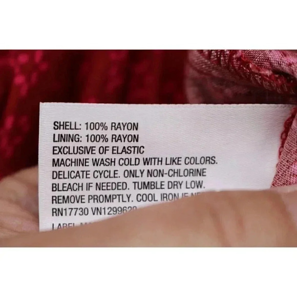 Knox Rose 100% Rayon Jumpsuit-Size Small-3/4 Puff Sleeves-Pockets-Smocked - Picture 6 of 9